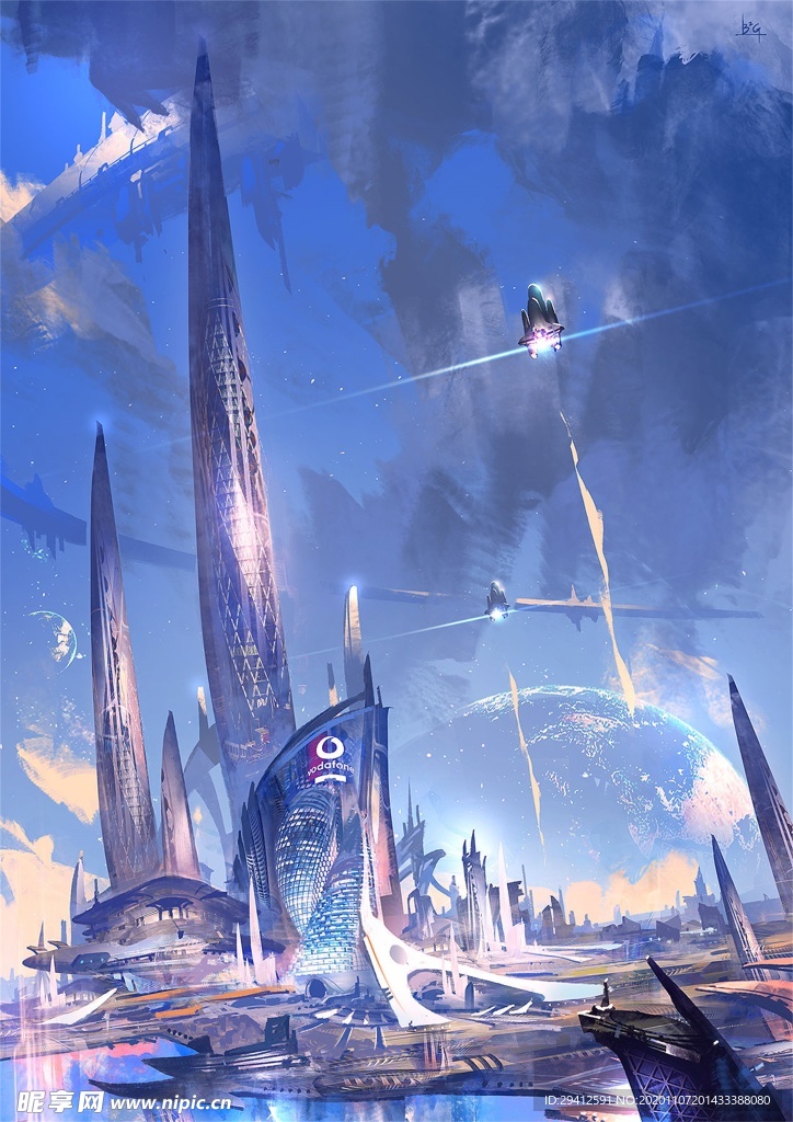 科幻背景