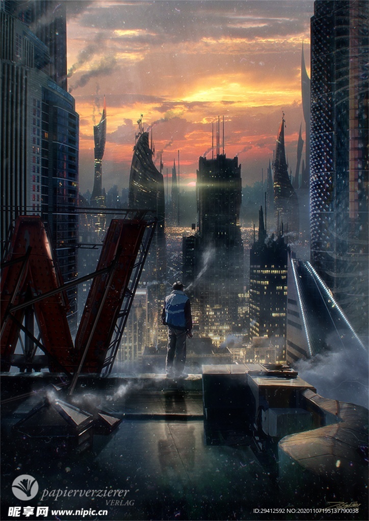 科幻背景