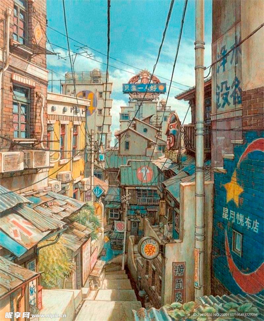 科幻背景