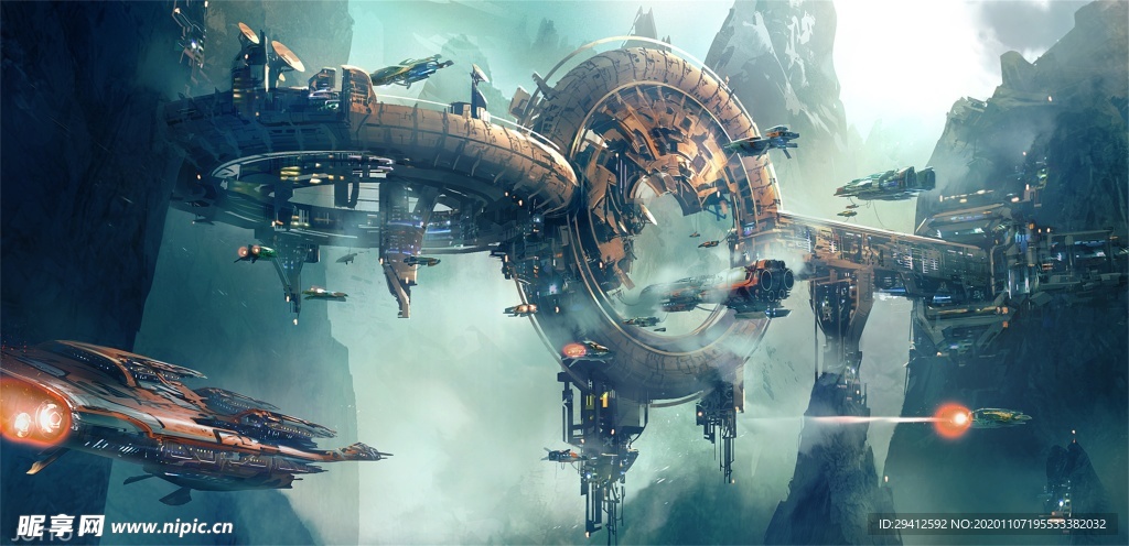 科幻背景