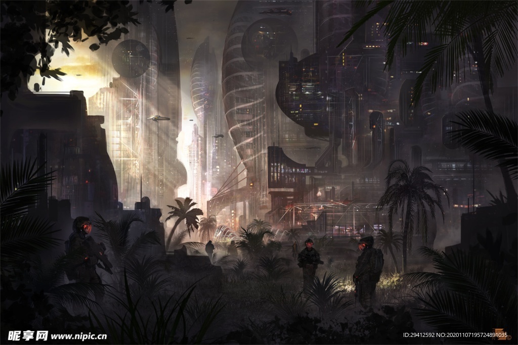 科幻背景