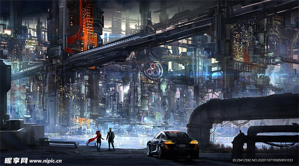 科幻背景