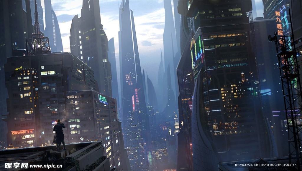 科幻背景