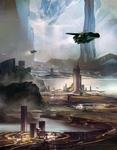 科幻背景