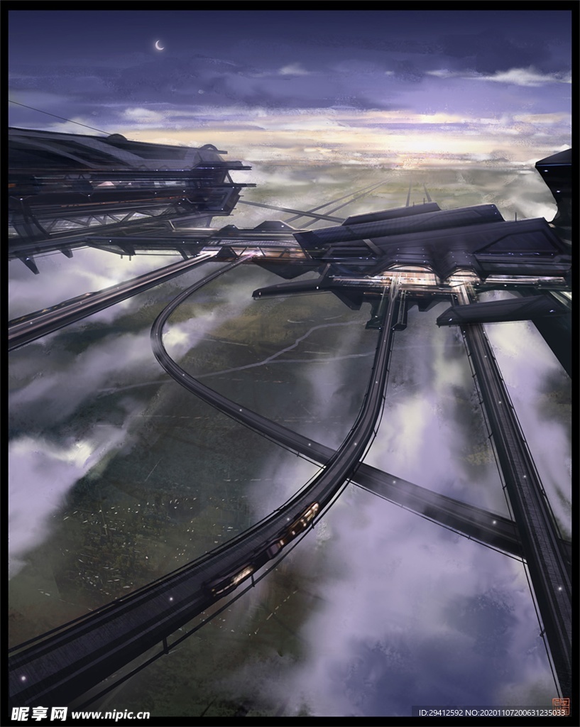 科幻背景