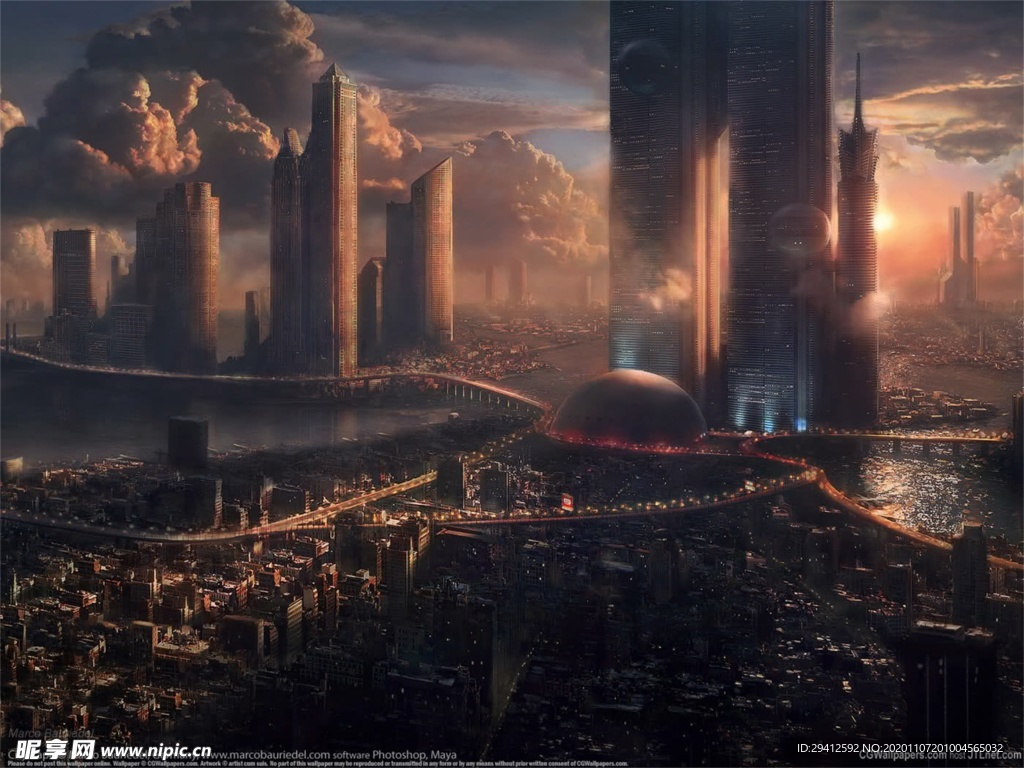 科幻背景