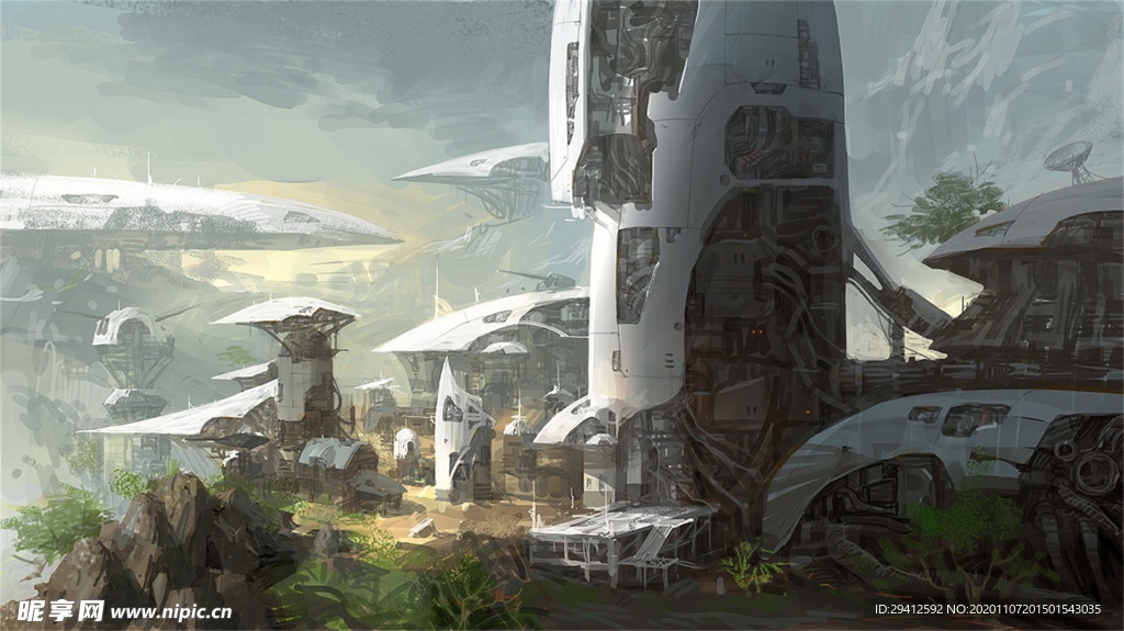 科幻背景