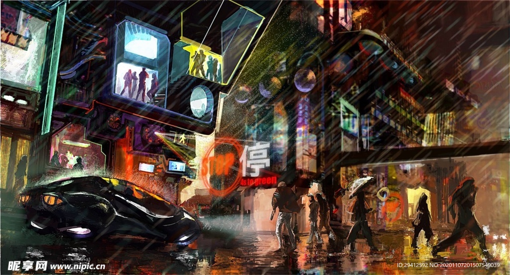 科幻背景