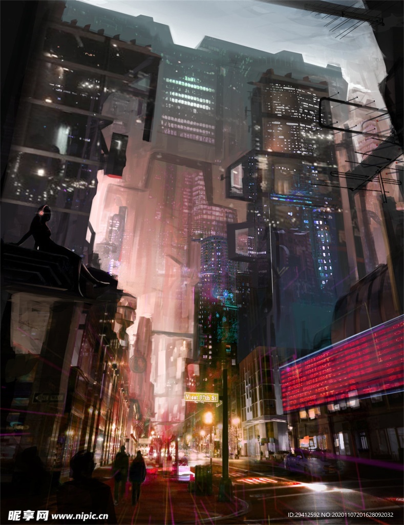 科幻背景