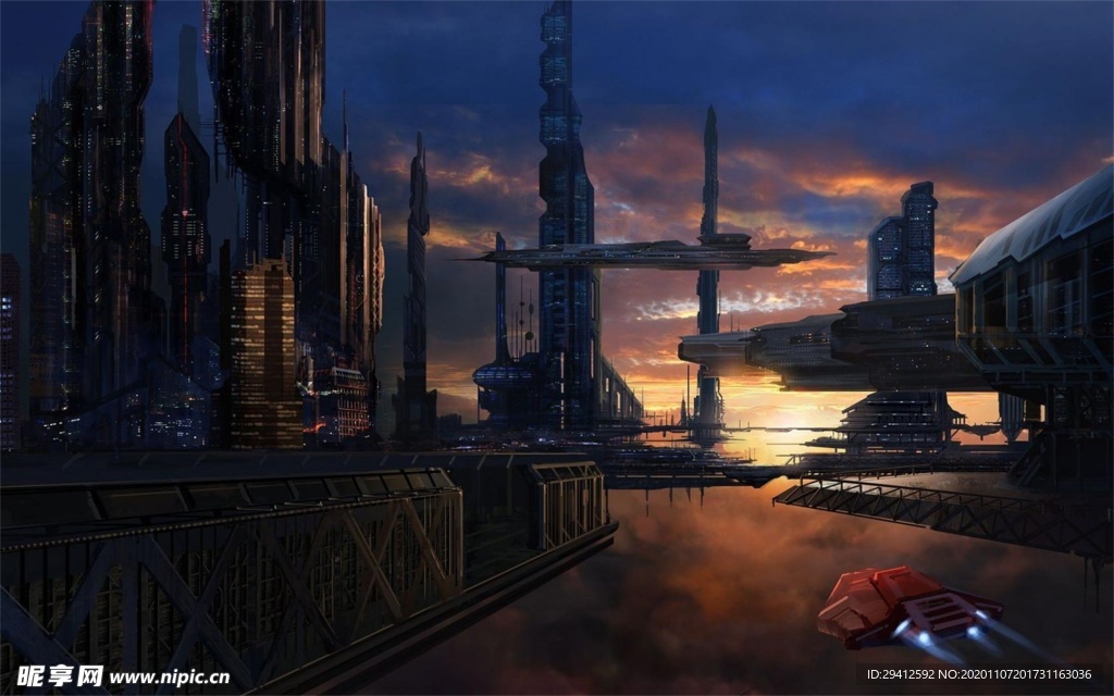 科幻背景