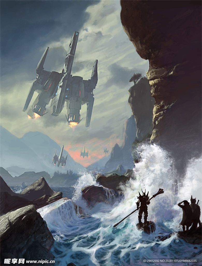科幻背景