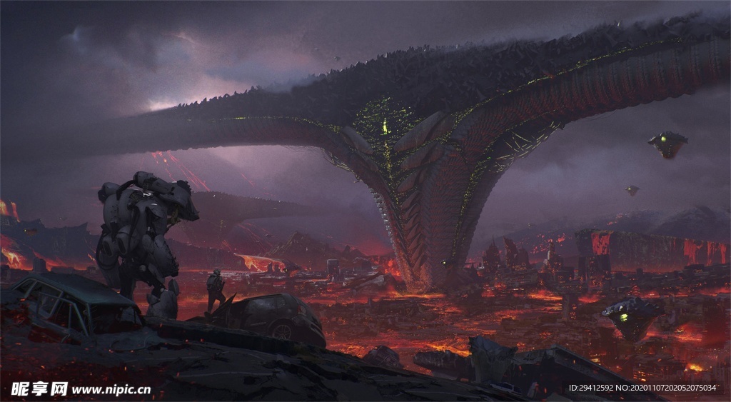 科幻背景