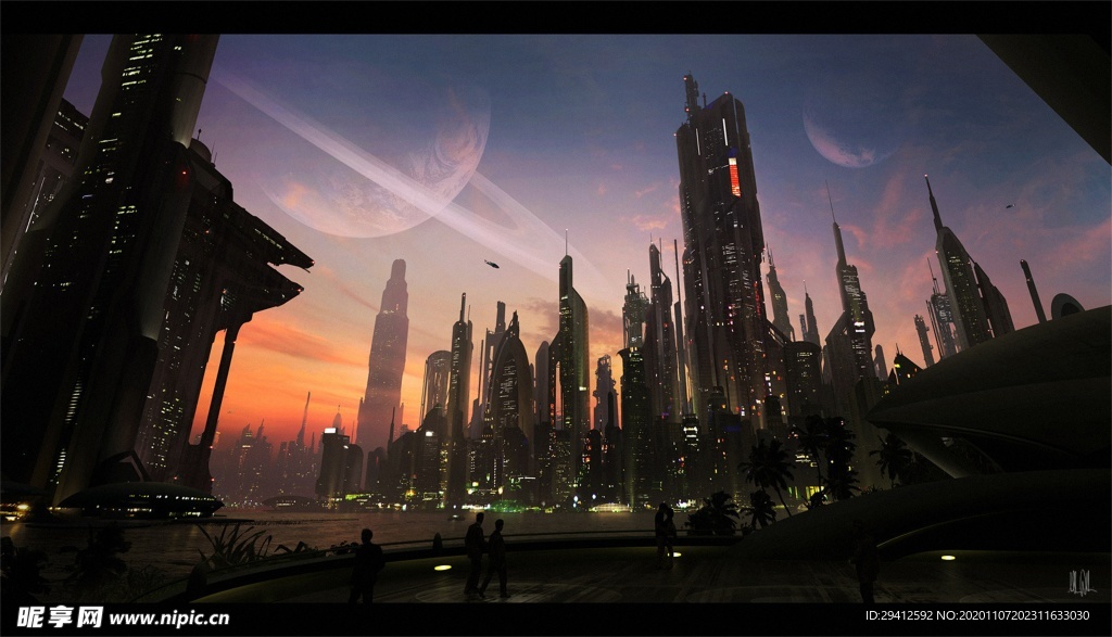科幻背景