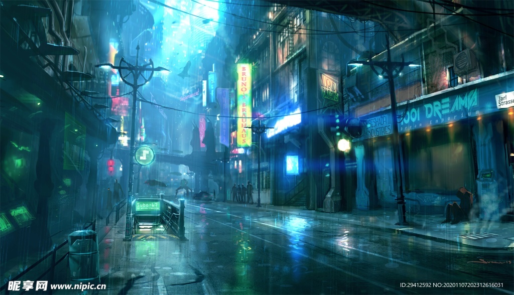 科幻背景
