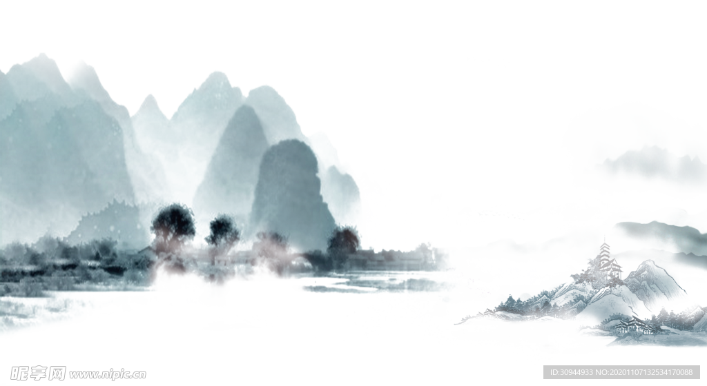 水墨山水