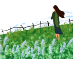 手绘女孩