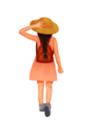 水彩手绘女孩