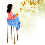 秋天银杏叶