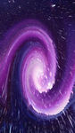 紫色放射图