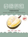 榴莲海报