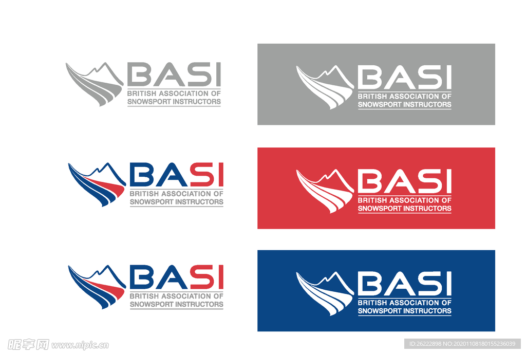 BASI LOGO 滑雪 野学