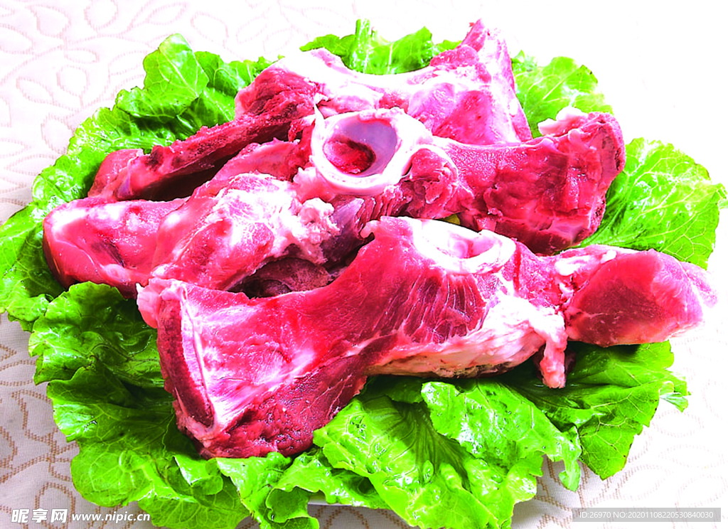 带肉叉骨