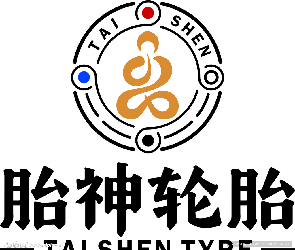 胎神轮胎logo