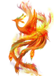 国潮凤凰插画