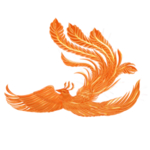 国潮凤凰插画