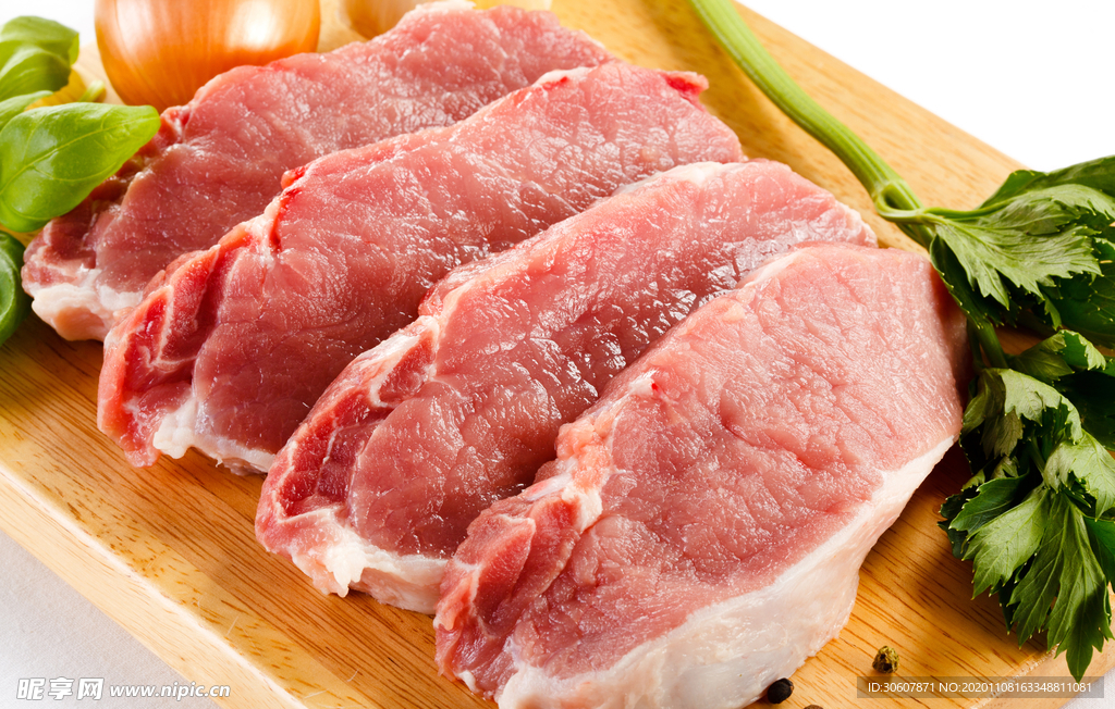 新鲜猪肉