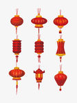 中国风灯笼素材