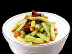 缸腌肉焖黄金豆
