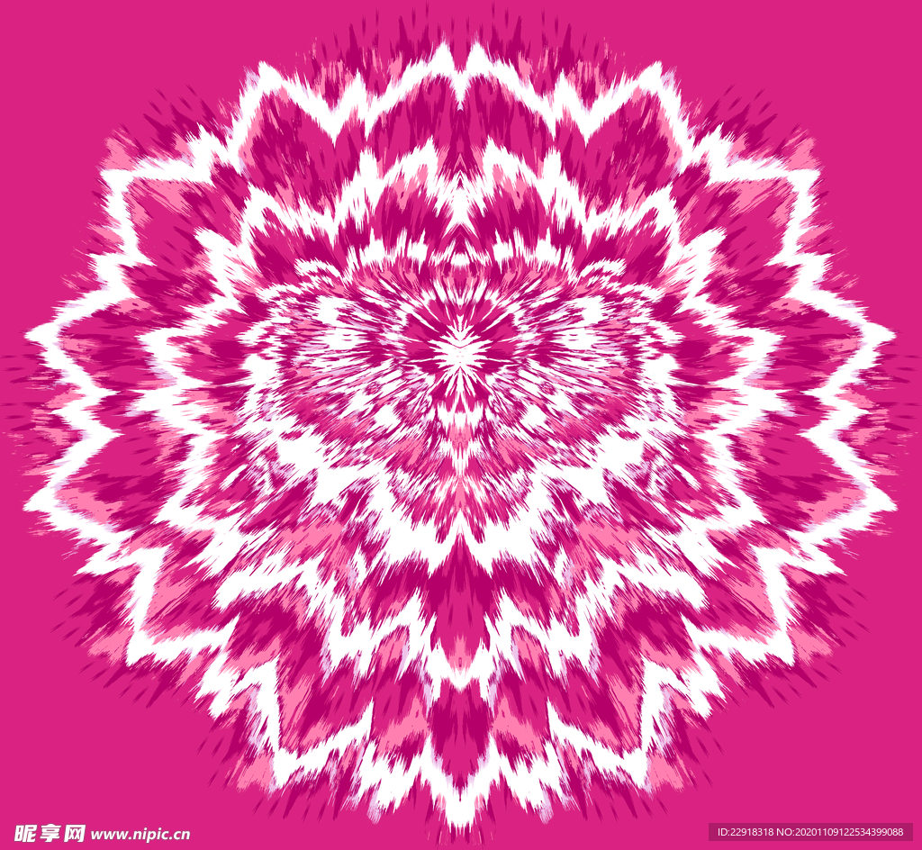 扎花