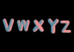 毛绒字母