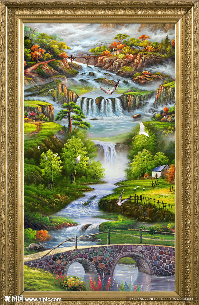 风景油画