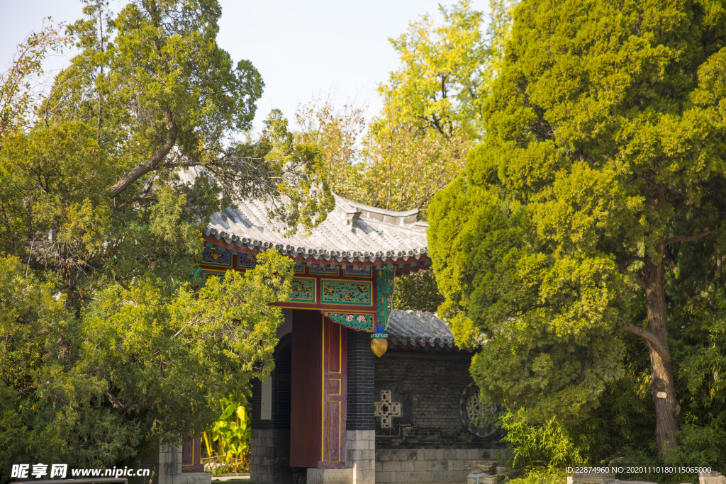 湖畔 风景 名胜 公园 大明湖