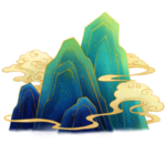 山插画