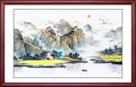 山水画