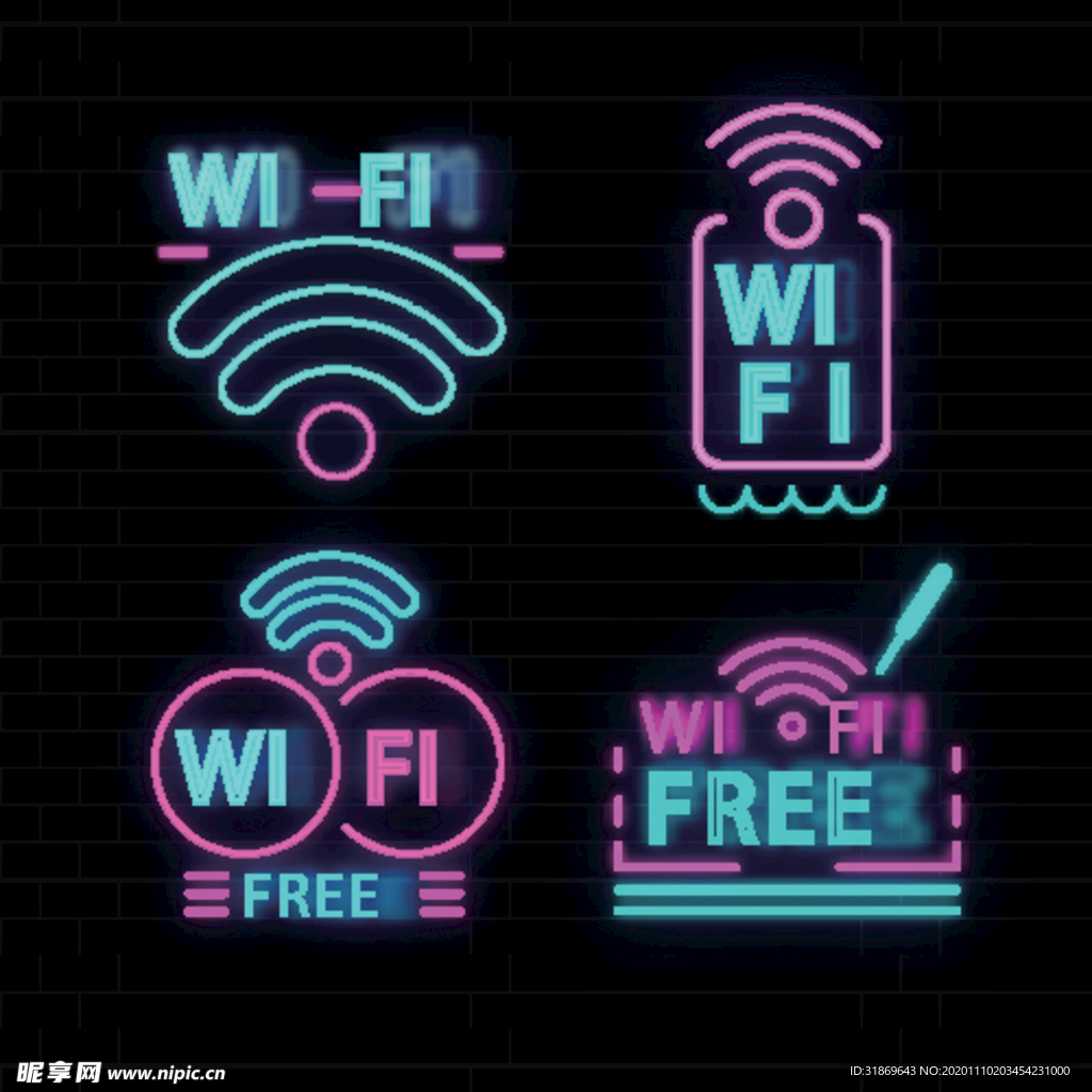 wifi图标 信号标志