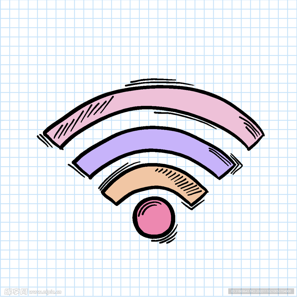 wifi图标 信号标志