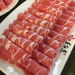 新鲜羊肉卷