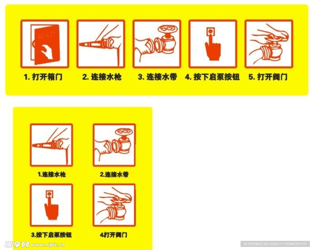 消火栓使用方法