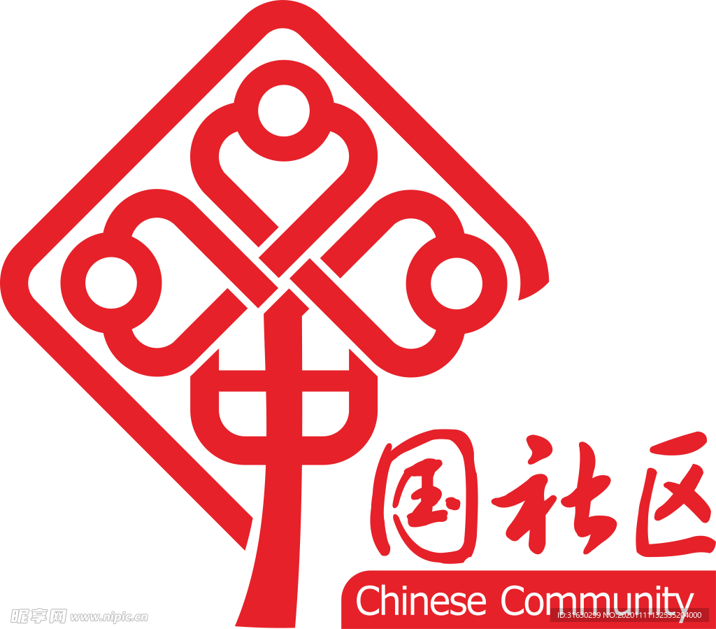 中国社区logo