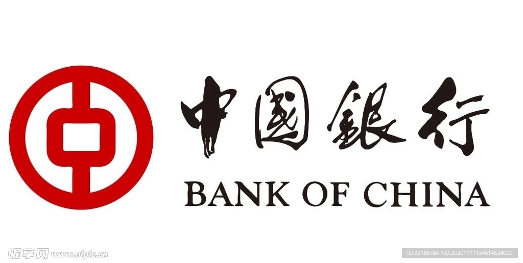 矢量中国银行标志