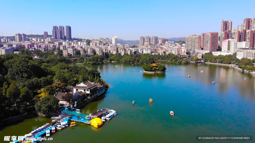 诗人韩愈来过的湖南郴州北湖公园