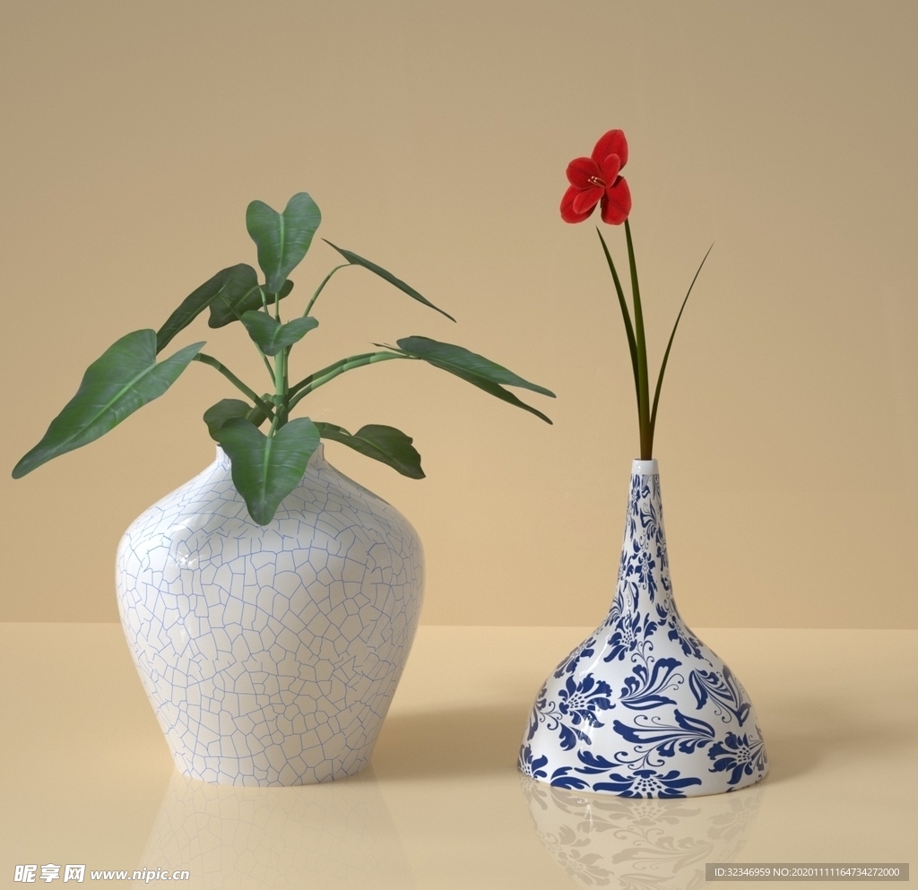 花瓶盆栽