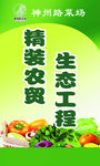 菜场展板