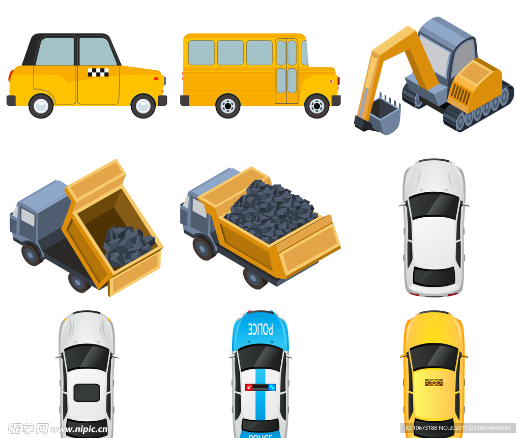 卡通汽车