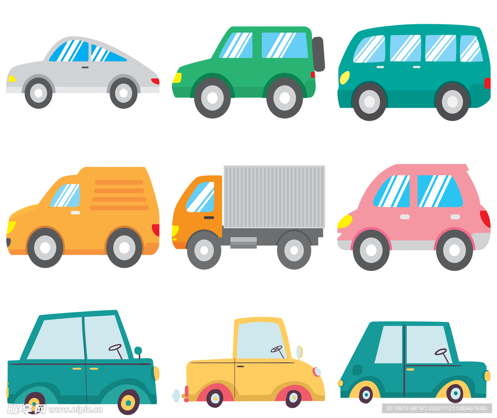 卡通汽车