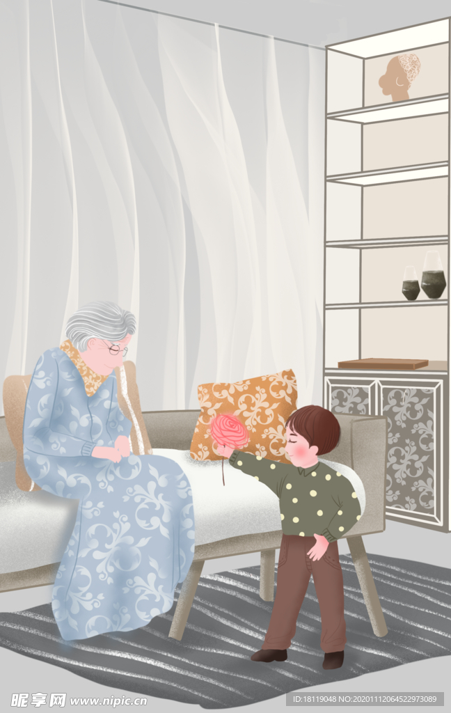 感恩节插画